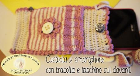 Smartphone case-Porta smartphone jacquard knit