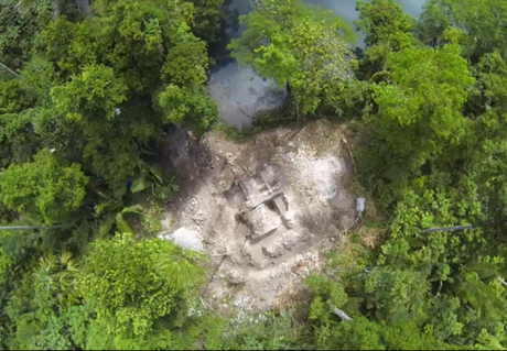 Un tempio Maya  dedicato al Culto dell'Acqua