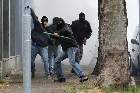 scontri ultras palermo