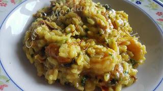 Cucinare con l'Acticook: risotto gamberetti cozze e zafferano, in 8 minuti