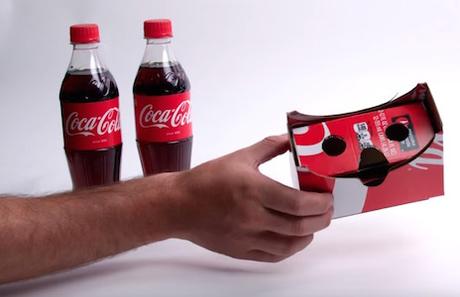 Coca Cola e McDonald's trasformano il pack in un visore per la Realtà Virtuale #GiovediVR
