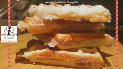 Focaccia farcita waffle