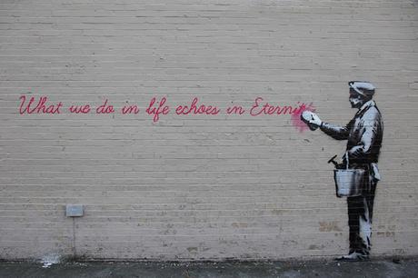 STREET ART: BANKSY!