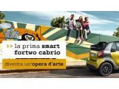 Viveredarte: smart fortwo cabrio diventa un’opera d’arte