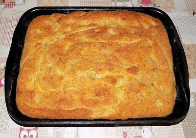 Focaccia patate, rosmarino e yogurt