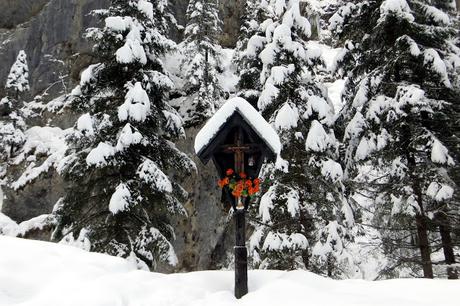 serrai di sottoguda in inverno