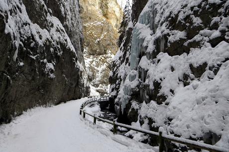 serrai di sottoguda in inverno