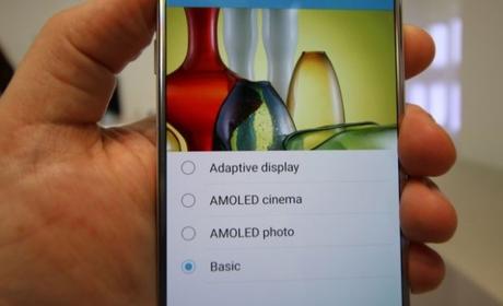 Galaxy S7 saturazione display