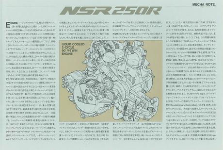 Vintage Japan Brochures: Honda NSR 250R 1986