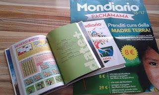 Mondiario 2016-17, un diario allegro e didattico per prendersi cura della Madre Terra!