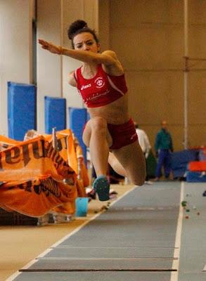 ANCONA. Alice Rodiani si migliora ancora: 12.64 e MPI Cadette di triplo indoor.