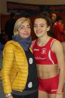 ANCONA. Alice Rodiani si migliora ancora: 12.64 e MPI Cadette di triplo indoor.