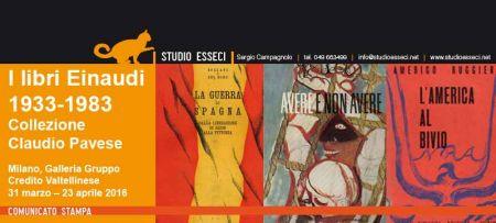 A Milano la mostra I libri Einaudi 1933-1983