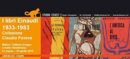 A Milano la mostra I libri Einaudi 1933-1983