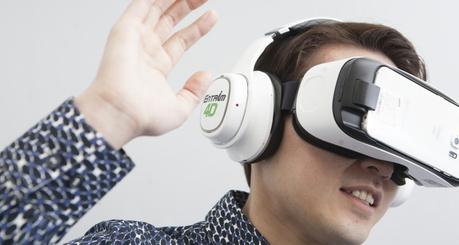 Samsung mostrerà presto Entrim 4D VR Motion Headphones