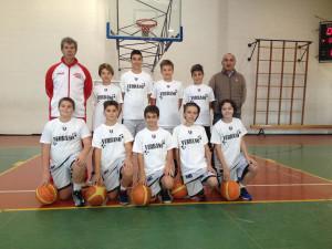 L'Under 13 del Basket Verbano