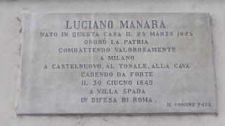 CAVA MANARA (pv).Un lungo fine settimana dedicato alla figura del patriota Luciano Manara.