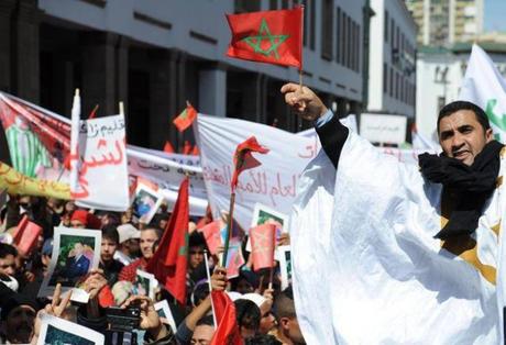 Sahara Marocchino: manifestazione di protesta contro Ban Ki Moon. 3 milioni in piazza a Rabat