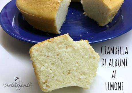 ciambella di albumi al limone