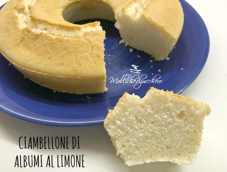 ciambella di albumi al limone