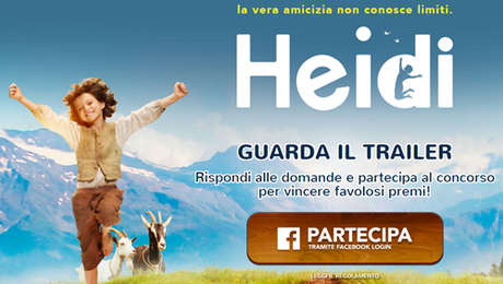 concorso premi heidi