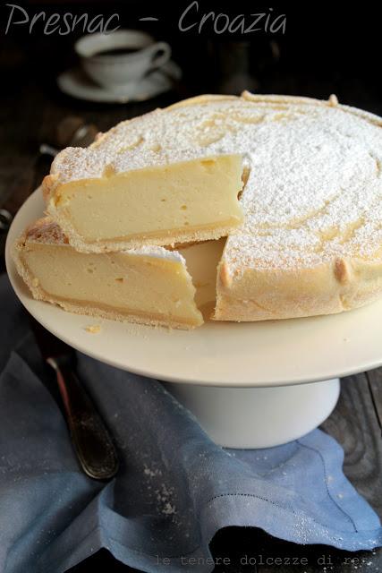 Presnac - il tradizionale dolce di formaggio dell'isola croata di Krk