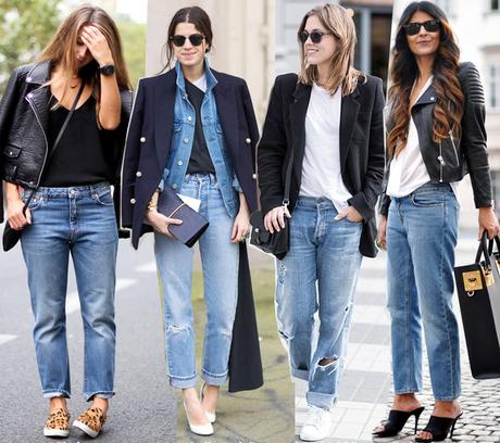 Boyfriend Jeans mamme a spillo