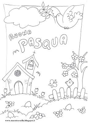 Pasqua-Disegni da colorare