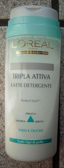 Latte detergente Tripla Attiva - L'Oreal