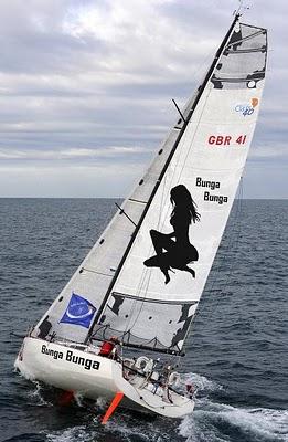 Silvio Berlusconi lancia il Bunga Bunga Yacht Racing Team alla Global Ocean Race
