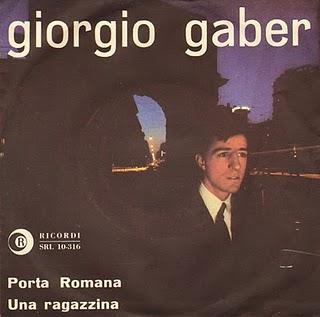 GIORGIO GABER - PORTA ROMANA/UNA RAGAZZINA (1963)