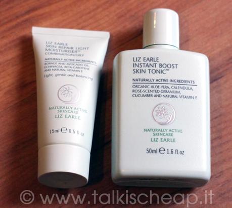 Liz Earle: Istant Boost Skin Tonic and Skin Repair Light Moisturiser