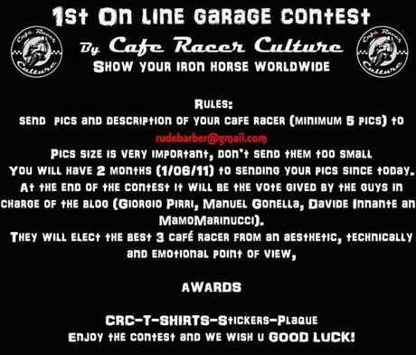 1° Garage Contest on line CRC