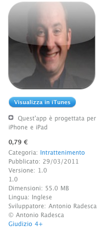 iAlbanese: applicazione dedicata al grande comico Italiano su Apple Store