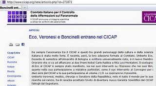 Il Cicap per mezzo della Hack e di Veronesi si schiera dalla parte di chi ci vuole irradiati