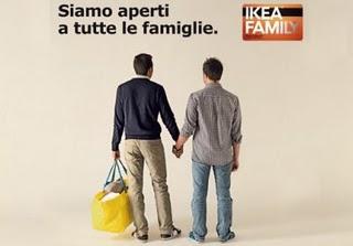 Ikea, Pubblicità Gay Friendly per il Nuovo Punto Vendita