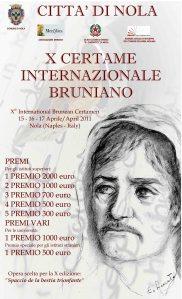 X Certame Internazionale Bruniano (Nola, 15-16-17 Aprile 2011)
