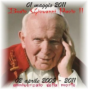 Anniversario morte Giovanni Paolo II