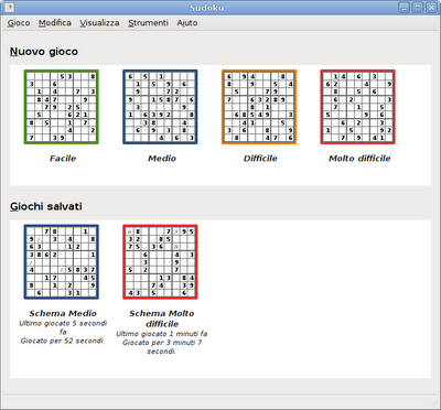 Sudoku è un'applicazione utile per generare e giocare ai puzzle del famoso gioco di logica Sudoku (altrimenti conosciuto come Number Place).