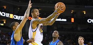 Monta Ellis, trascinatore di Golden State contro Dallas. Reuters