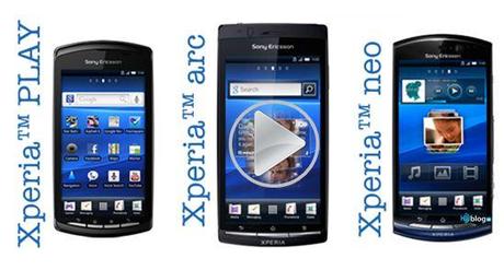 Sony ericsson Xpeia, ecco la gamma 2011 in molti video!