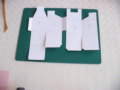 Tutorial: Scatolina di carta con coperchio - Paper box with cover