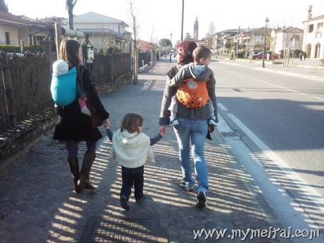 Nuova passeggiata al parco