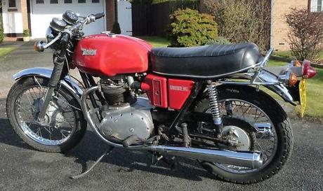 BSA A65 Lightning vendesi