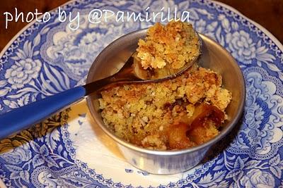 Happy birthday and apple crumble (della val di Chiana!)