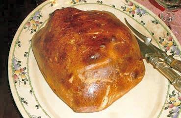 Roast beef in crosta di pane