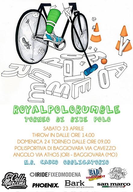 ROYAL POLO RUMBLE - TORNEO DI BIKE POLO A MODENA