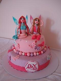 Winx Cake - Bloom e Flora