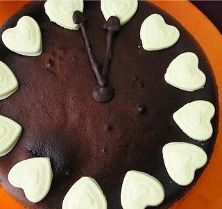 Cheesecake al cioccolato per capodanno