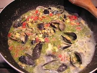 Spaghetti cozze e vongole